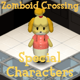 Zomboid Crossing Special Characters Pack — Project Zomboid Steam Workshop preview image