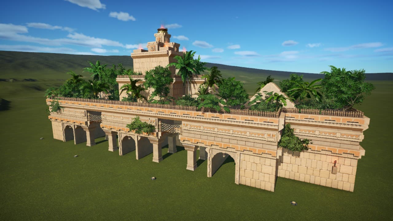 Ancient Park Entrance — Planet Coaster Workshop preview