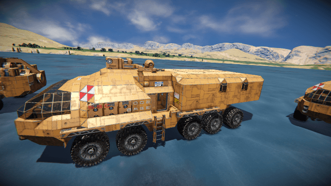 SSC  002 Base truck — Space Engineers Workshop preview