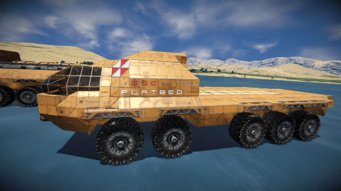 SSC 004 flatbed — Space Engineers Workshop preview