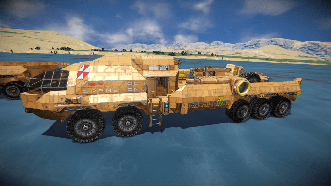 SSC  007 CRANE  Manual long — Space Engineers Workshop preview