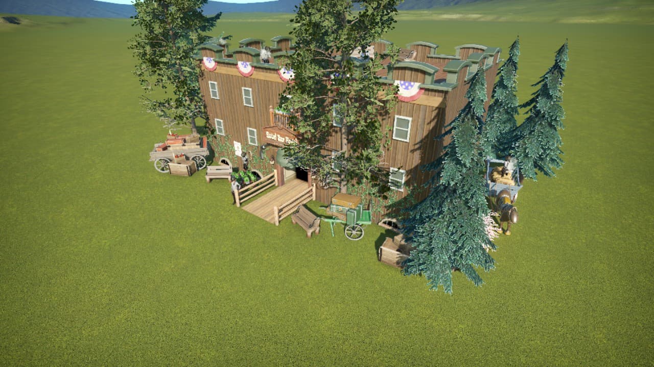 Western Hotel Zur Kugel — Planet Coaster Steam Workshop preview image