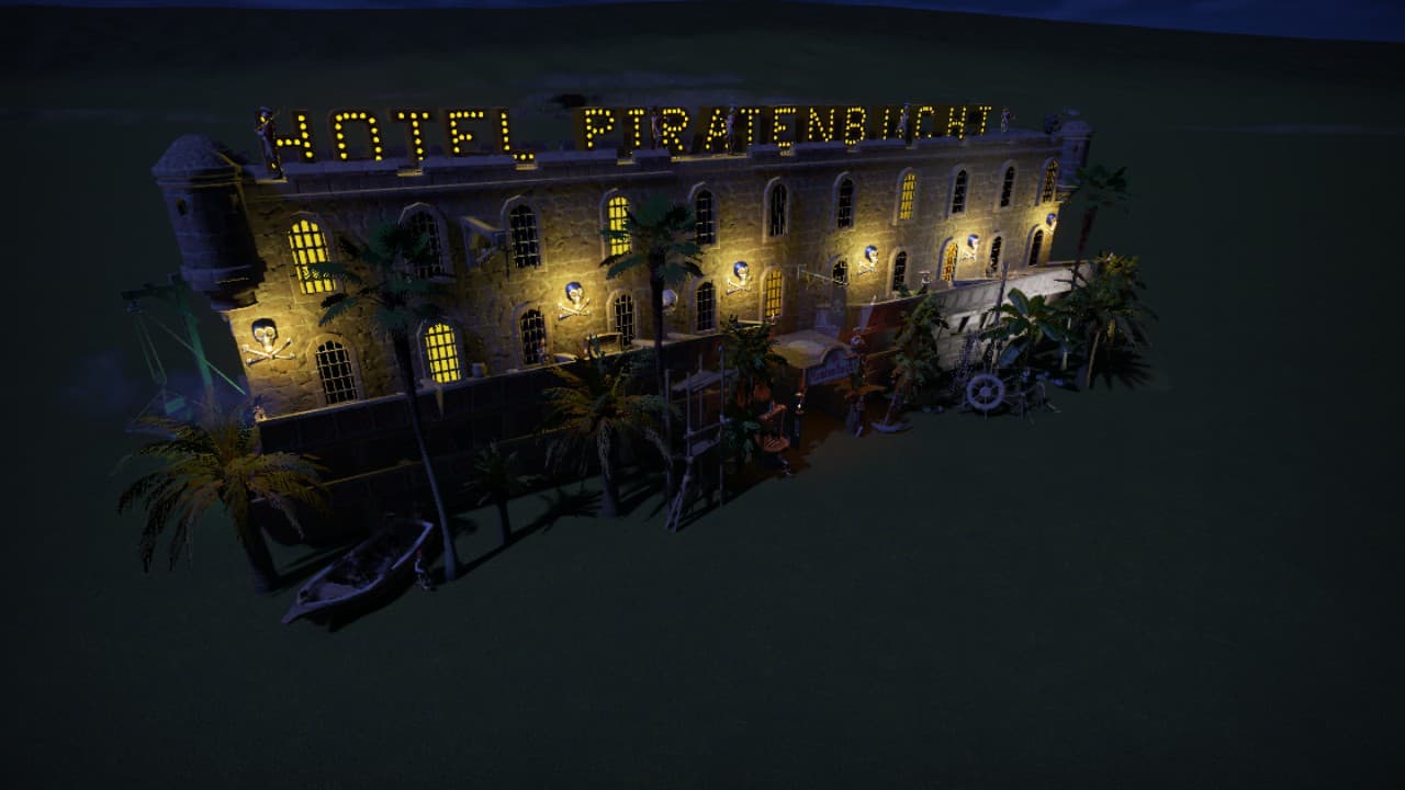 Hotel Piratenbucht — Planet Coaster Steam Workshop preview image