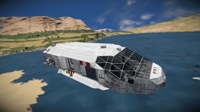 SSC 251 Light transport MK_2 — Space Engineers Steam Workshop preview image