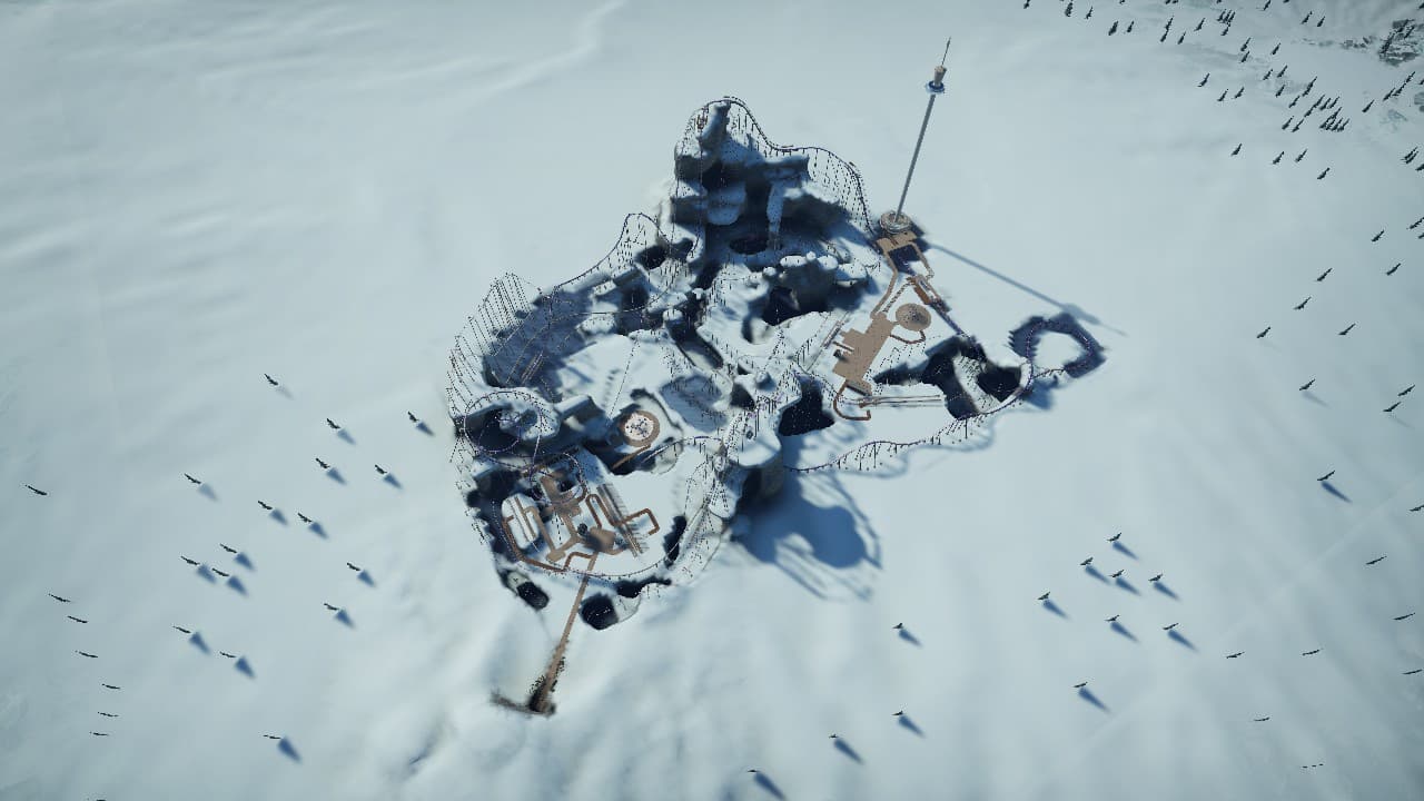The Winter Fun Park — Planet Coaster Workshop preview