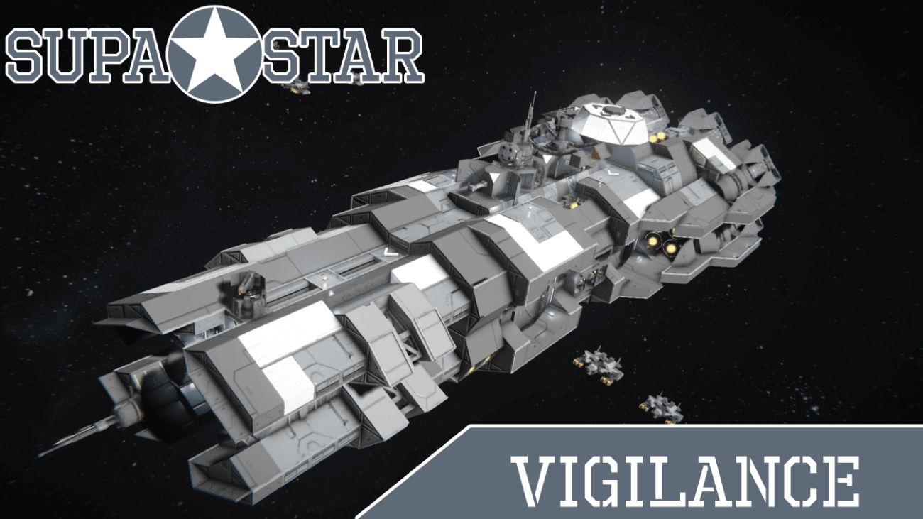 LADC-45 "Vigilance" — Space Engineers Steam Workshop preview image
