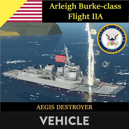 Arleigh Burke Flight IIA DDG-122 SATO SASARA — Stormworks: Build and Rescue Workshop preview
