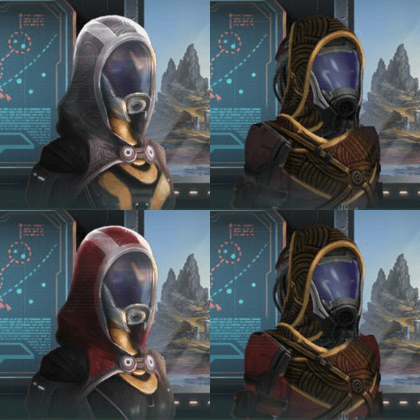 Animated Quarian Portraits for 3.14 — Stellaris Steam Workshop preview image
