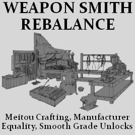 Weapon Smith Rebalance — Kenshi Workshop preview