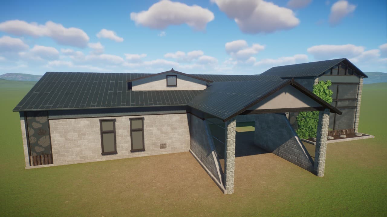 Medium/Large Shelter — Planet Zoo Steam Workshop preview image