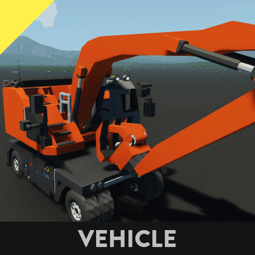 Mobile crane (grapple specification)　移動式クレーン（グラップル仕様） — Stormworks: Build and Rescue Workshop preview