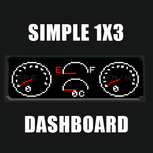 1x3 - Simple Dashboad — Stormworks: Build and Rescue Workshop preview