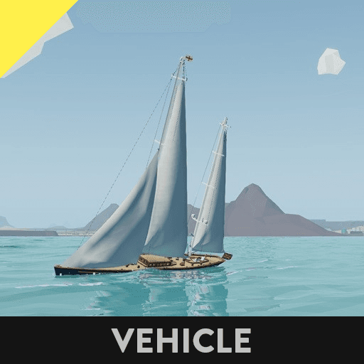 Rebecca - 150ft Superyacht ketch (sails update) — Stormworks: Build and Rescue Workshop preview