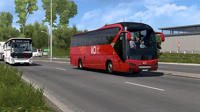 Bus Tourliner Lio Transport — Euro Truck Simulator 2 Steam Workshop preview image