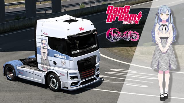 BangG Dream! Ave Mujica丨Oblivionis/Togawa Sakiko MAN TGX — Euro Truck Simulator 2 Workshop preview