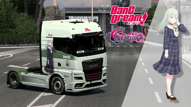 BangG Dream! Ave Mujica丨Mortis/Wakaba Mutsumi MAN TGX — Euro Truck Simulator 2 Workshop preview