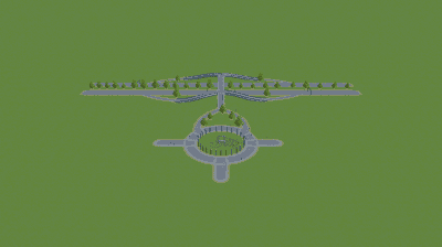 Motorway interchange — Cities: Skylines Workshop preview