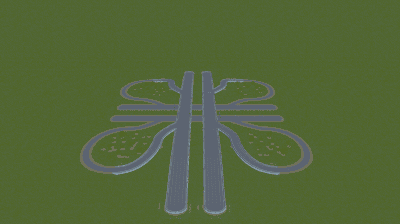 motorway interchange by Speedekonza — Cities: Skylines Workshop preview