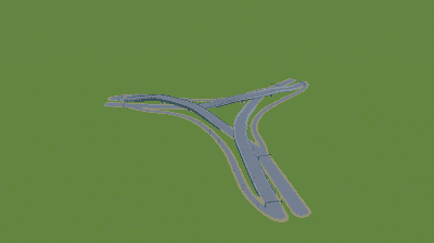 Motorway interchange 16 — Cities: Skylines Steam Workshop preview image