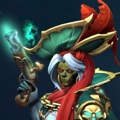 Buccaneer of Fate - Head — Dota 2 Workshop preview