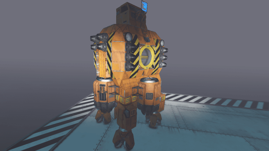 Miner Vikings T — Space Engineers Workshop preview
