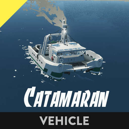 Catamaran for catching crabs — Stormworks: Build and Rescue Steam Workshop preview image