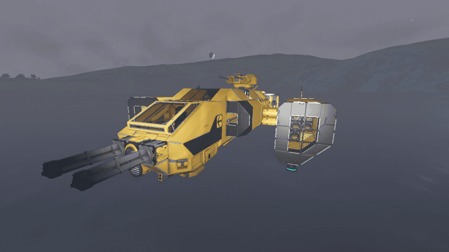 Spark Fighter 09 — Space Engineers Steam Workshop preview image