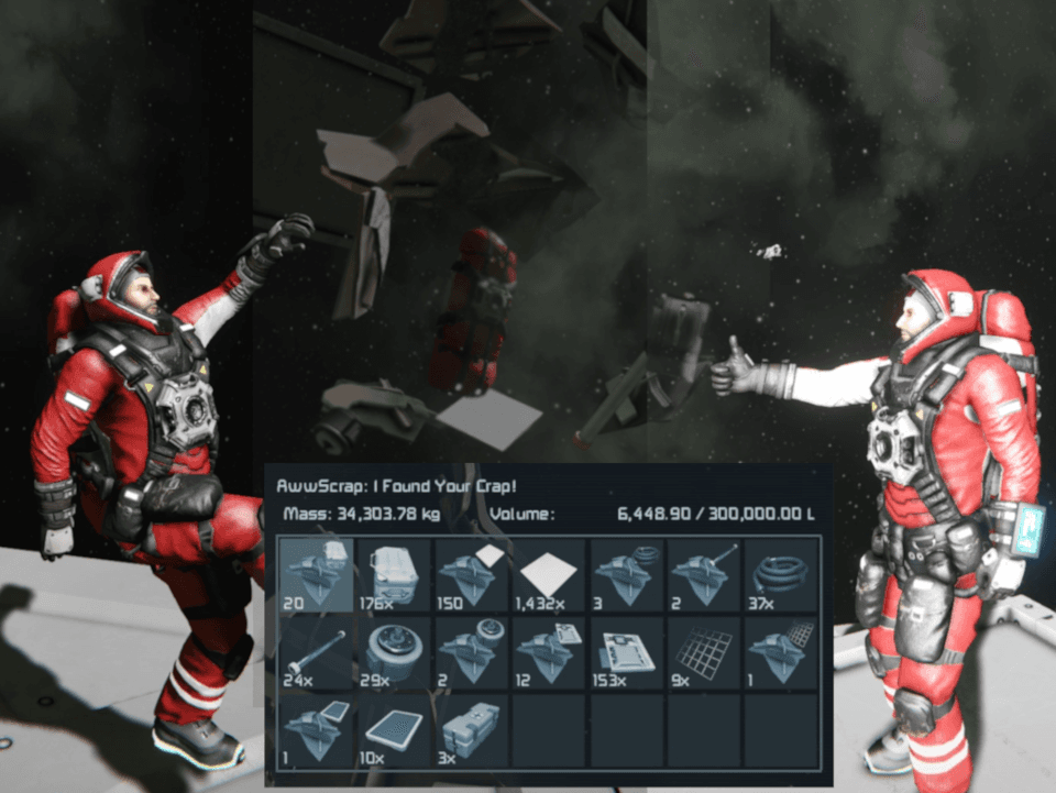 Vans Tweak, Aww Scrap I Found Your Crap — Space Engineers Steam Workshop preview image