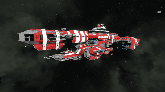KSWH Redstone | Red Team Light Cruiser | DLC/Prototech | Scripts/No Mods | UPDATED — Space Engineers Steam Workshop preview image