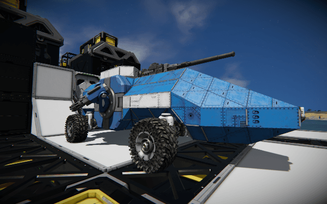 APC Tank — Space Engineers Steam Workshop preview image