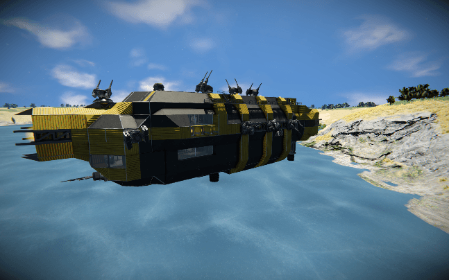 Battleship — Space Engineers Workshop preview