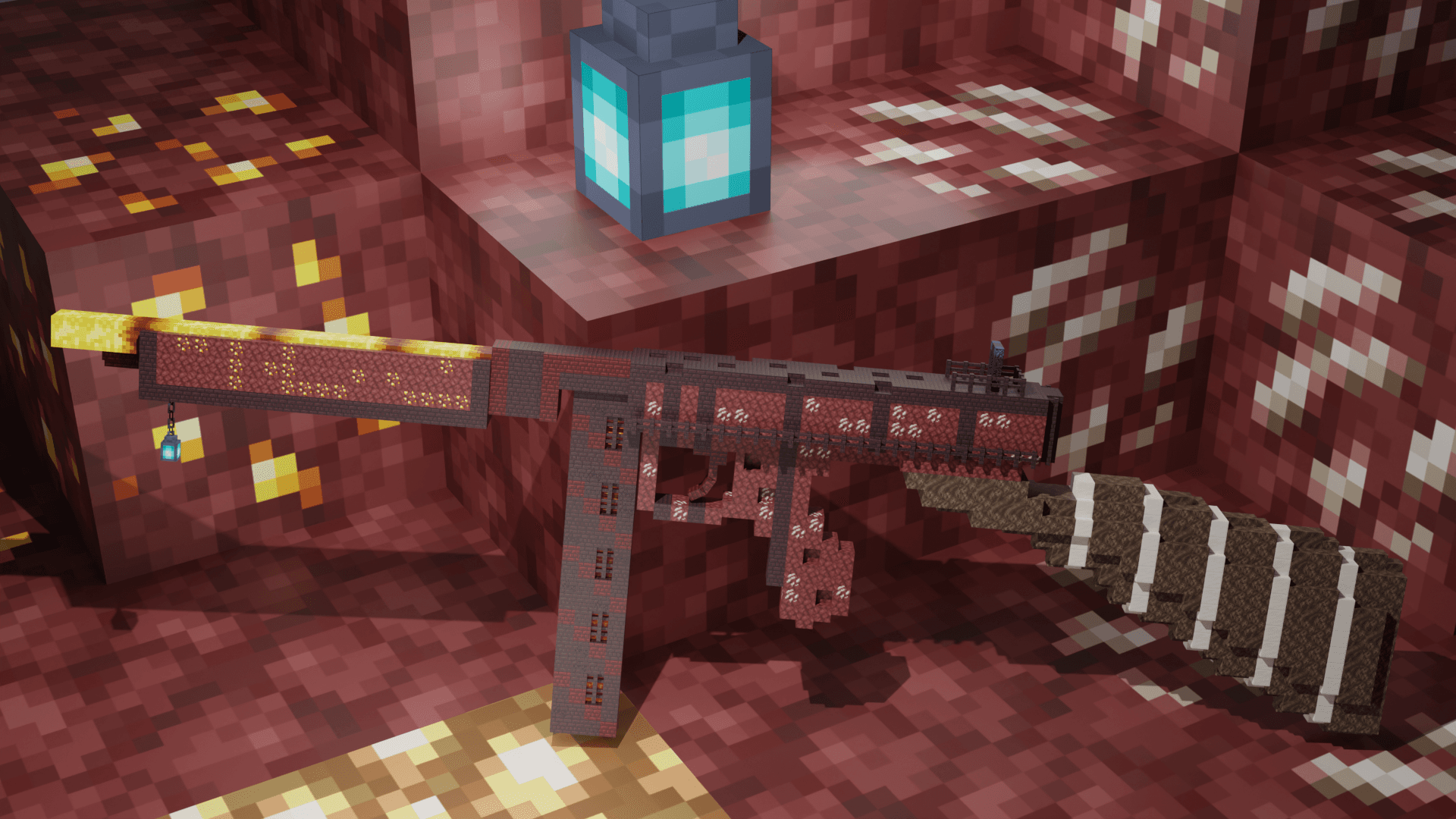 [Minecraft]Nether Furnace M1928  (repalace uzi)
 — Left 4 Dead 2 Steam Workshop preview image