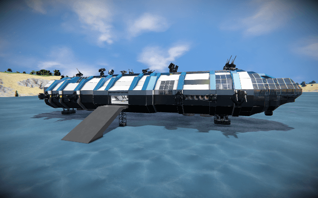 Space Carrier — Space Engineers Workshop preview