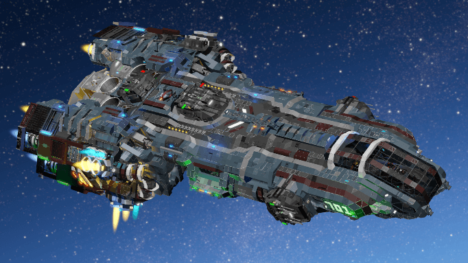 (NO SCRIPTS!) -- [AC-701] - VENOS II Assault Corvette -- (VANILLA) — Space Engineers Workshop preview