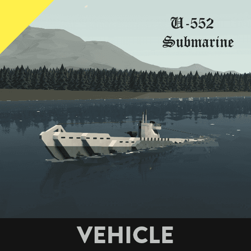 Submarine U-552 (1:4) — Stormworks: Build and Rescue Steam Workshop preview image