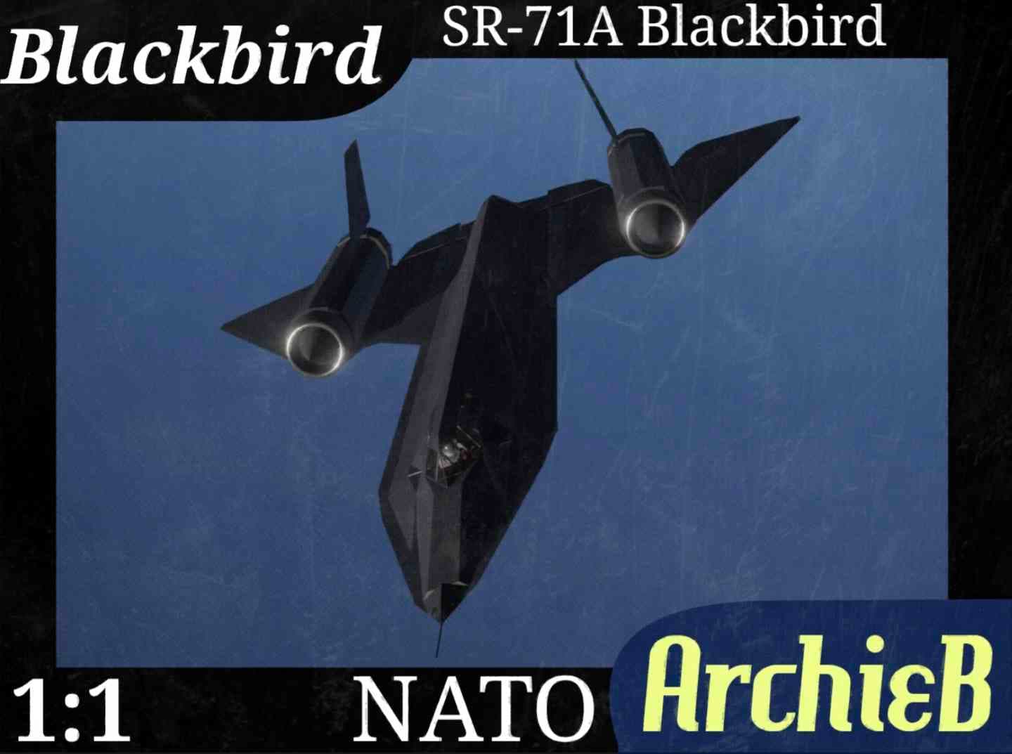 SR-71 Blackbird 1:1 Scale Replica — Space Engineers Workshop preview