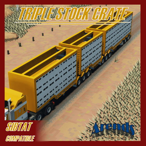 Arends Livestock Triple — Stormworks: Build and Rescue Steam Workshop preview image