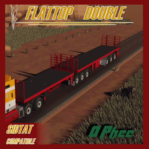 O'Phee Flattop B Double — Stormworks: Build and Rescue Steam Workshop preview image