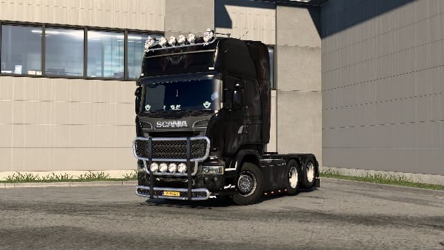 Scania Streamline Black Flame  — Euro Truck Simulator 2 Workshop preview