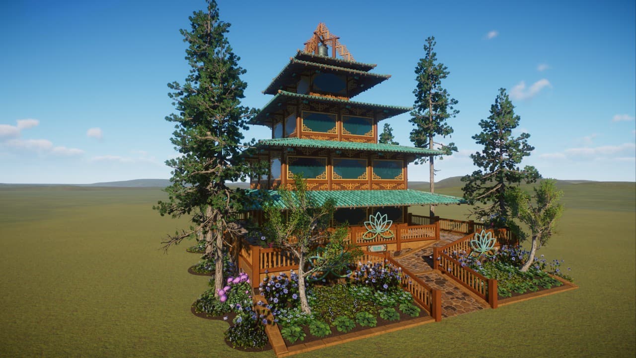Lotus Reborn Lotus Restaurant Grampers62 — Planet Zoo Workshop preview