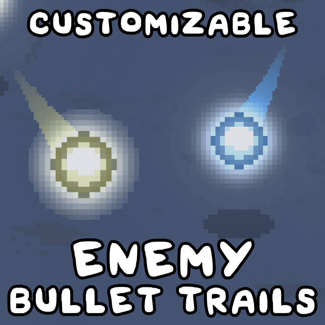 [Rep] Enemy Bullet Trails — The Binding of Isaac: Rebirth Workshop preview