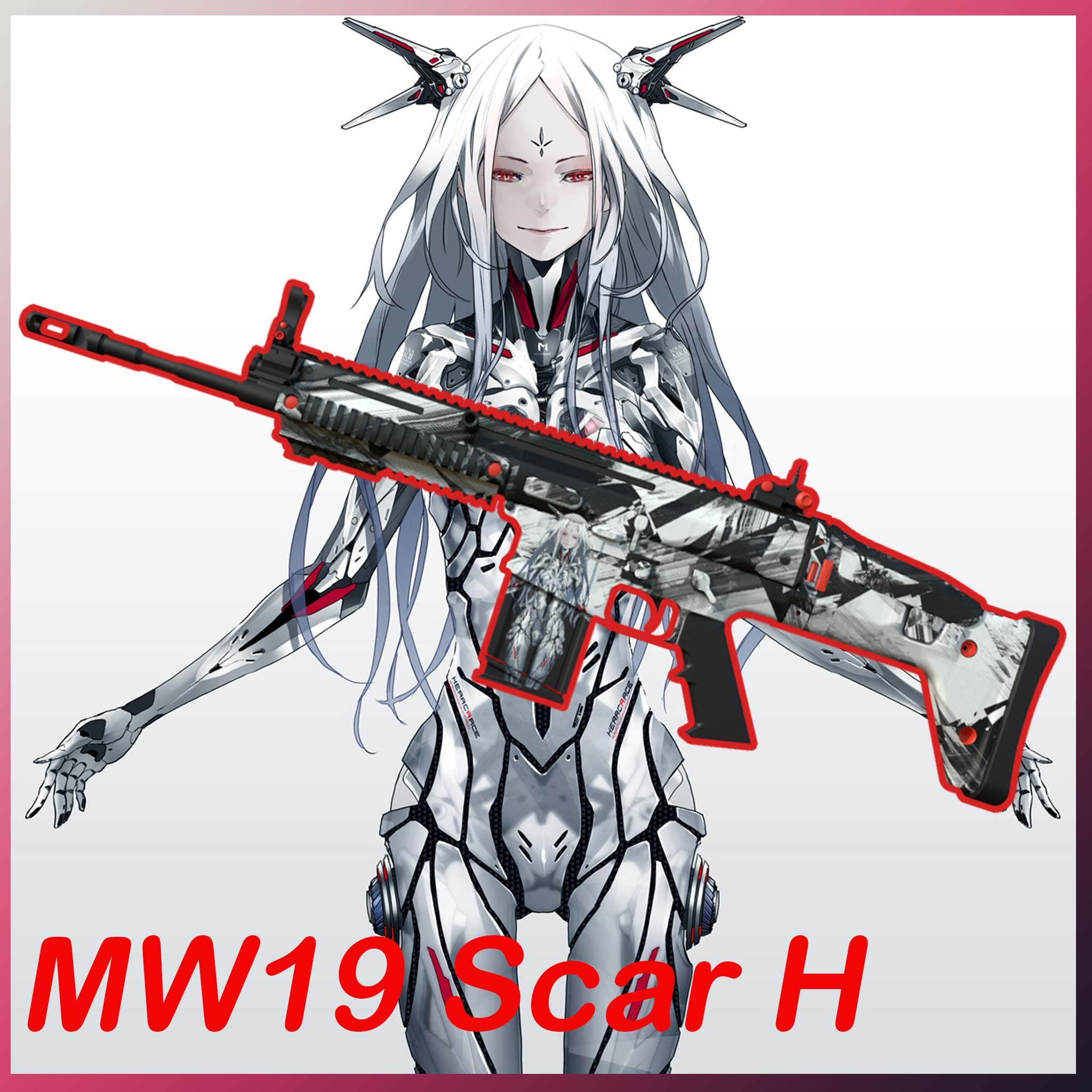 【BEATLESS】MW19 Scar H — Left 4 Dead 2 Steam Workshop preview image