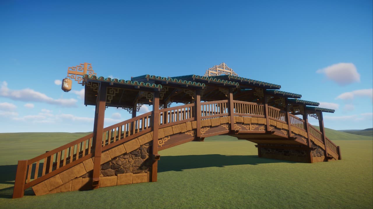 Lotus Reborn Contemplation Bridge Grampers62 — Planet Zoo Workshop preview