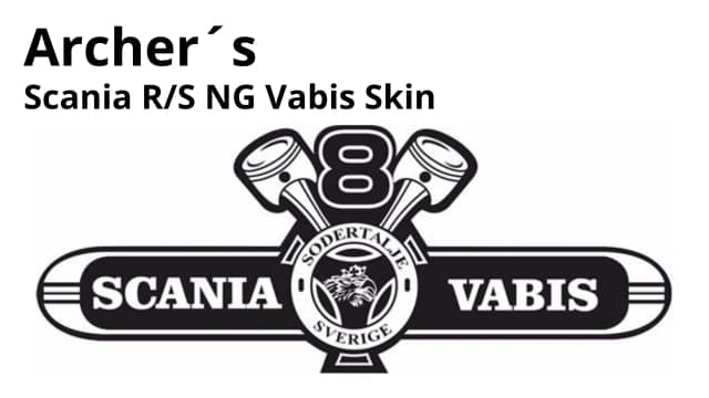 Scania NG R and S Vabis Skin — Euro Truck Simulator 2 Steam Workshop preview image