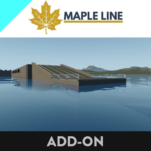 MAPLE LINE FERRY RAMP — Stormworks: Build and Rescue Workshop preview
