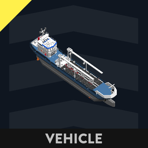 Blue City Deep Sea Trawler — Stormworks: Build and Rescue Workshop preview