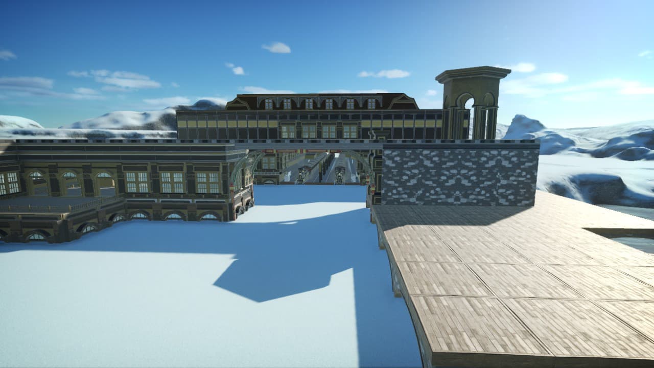 THE GRAND train depo — Planet Coaster Steam Workshop preview image