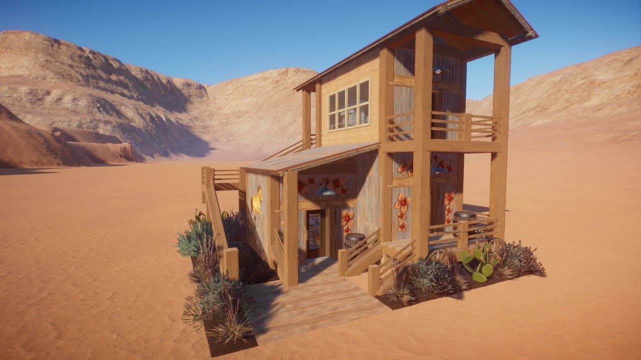 Lonely River Staff Tower — Planet Zoo Steam Workshop preview image