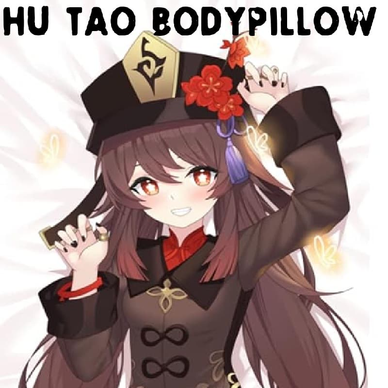 Hu Tao dakimakura replaces baseball bat — Left 4 Dead 2 Workshop preview