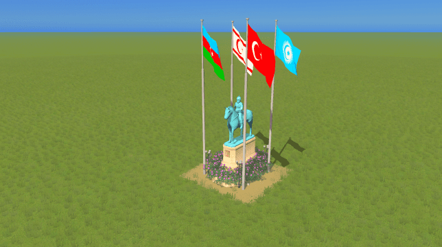 Mustafa Kemal Atatürk Statue — Cities: Skylines Workshop preview